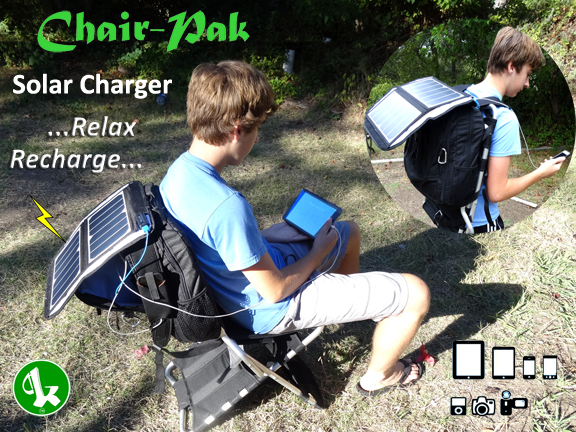 Solar Charger add-on - Chair-Pak